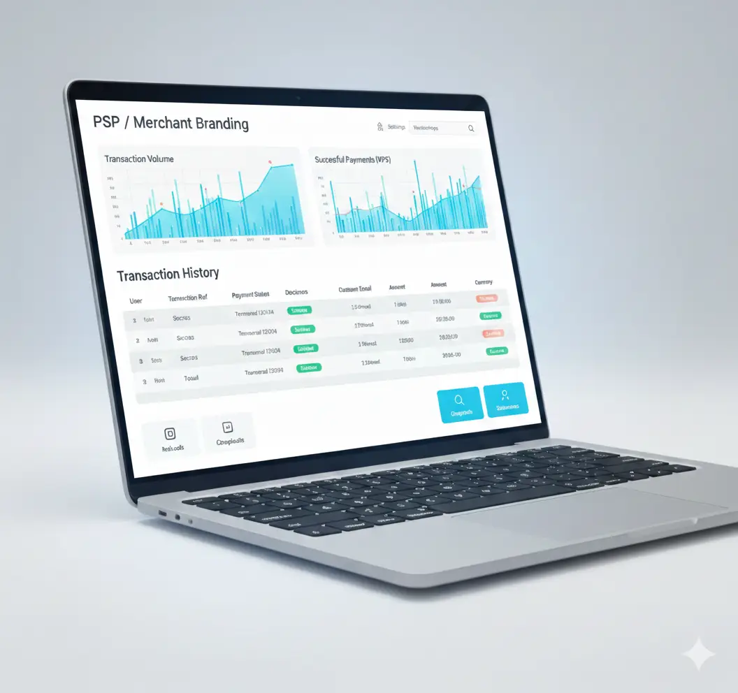 Real-Time Merchant Dashboard Interface for White Label Payment Gateway - PayQuanta